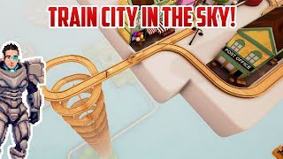 TRAIN TRACK IN THE SKY! Tracks the Train Set Game!