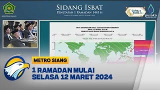 Pemerintah Tetapkan 1 Ramadan Selasa 12 Maret 2024