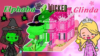 Maple Avenue Building For Glinda \u0026 Elphaba Thropp From Wicked 💙Toca Boca House Ideas|Toca Life World