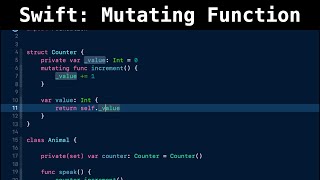 Swift: Mutating Function