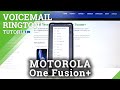 How to Change Ringtone in MOTOROLA One Fusion+ - Ringtone Sound