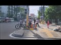 bus rapid transit jones avenue station walking tour to colon street cebu philippines