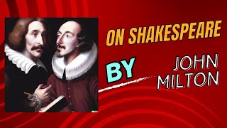 On Shakespeare by John Milton