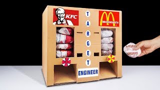 DIY How to Make KFC and McDonald's Vending Machine