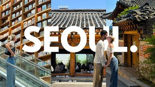 Our First Time In SEOUL 🇰🇷 Korean BBQ, Starfield Library & Exploring the Nightli