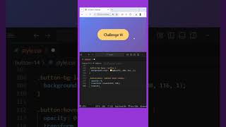CSS Tutorial | CSS Button Design Challenge 14 #webdesign #css3 #shorts #csstutorial #coding