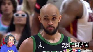 WARRIORS FAN REACTS TO Boston Celtics vs Miami Heat Game 4 Full Highlights | 2024 ECR1 |