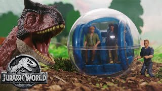 The Dinosaur Escape Part 1 (Sweded) | Jurassic World: Fallen Kingdom | Mattel Action!