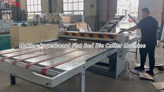 ZHENHUA MQJ Platform Die Cutting And Creasing For Cardboard Machine