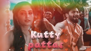 Kutty pattas - Ashwiney - Full screen lyrics what's app status 😍