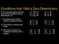 linear algebra 3.2 determinants and elementary operations