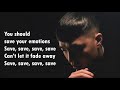 anders - Save Your Emotions (Lyrics)