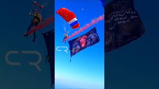 Thunivu | Lyca-வின் துணிவான Promotion | Sky Diving at Dubai Palm Island #thunivu #ajith #shortsfeed