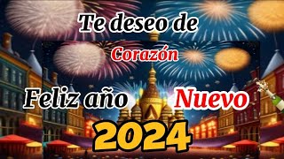 🍾🍷BIENVENIDO año nuevo 2024 ADIOS año viejo 2023 Hermoso mensaje de🥂feliz año nuevo 🥂Feliz Nocheviej