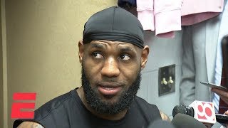 LeBron James to younger teammates: Being on social media doesn't help | NBA Sound