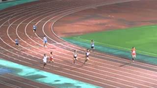 １４年１０月２６日秋季記録会　男子４００m４～６組