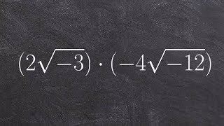 Multiplying radicals as an imaginary numbers