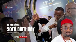 OBIOBI MORRIS OVER 1 Billion naira 50th birthday party #obicubana Zenco , Jowizaza ,Vintage