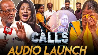 EXCLUSIVE: VJ Chithra's 'Calls' Audio Launch - கண்ணீரோடு வெளியிட்ட அம்மா அப்பா! | Director Sabarish