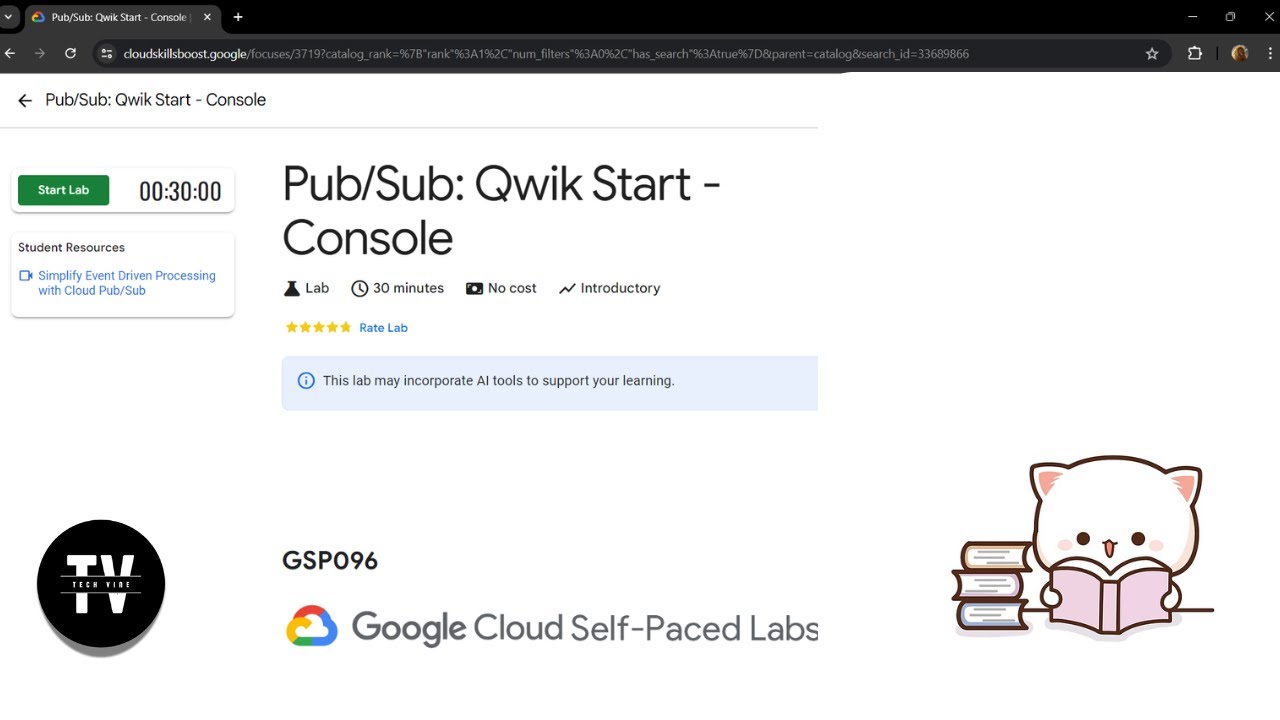 Pubsub Qwik Start Console Gsp096 Solution Youtube
