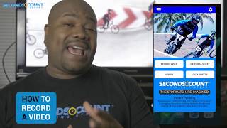 How to Record a Seconds Count App Video
