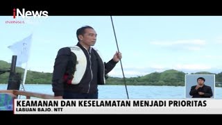 Tinjau Wisata Bahari di Labuan Bajo, Begini Momen Jokowi Naik Kapal Pinisi - iNews Siang 20/01