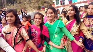 girls college farewell barkot