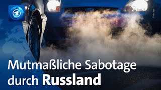 Beschädigte Autos: Sabotageserie durch Russland?