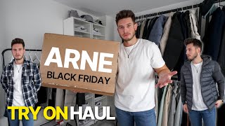 HUGE ARNE Men's Clothing Try-On Haul | Black Friday SALE 2022