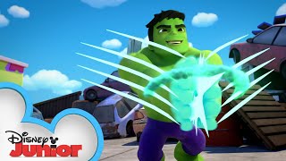 Meet Spidey and his Amazing Friends S2 Short #5 | Hulk's Hangout | @disneyjunior @MarvelHQ