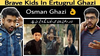 Indian Reaction Most Brave Kids in Dirilis Ertugrul Ghazi | TOP X TV