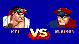 欧阳华北解说 街机 街霸2 桑吉尔夫VS警察 隐藏的S级高手 || Street Fighter II  Zangief vs M.Bison