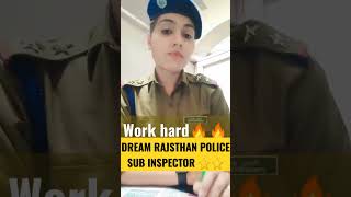 Work hard dream big #subinspector #shorts #rajsthanpolice #police #viral #motivation #trending