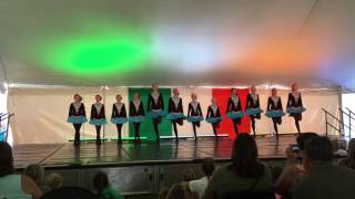 Rince Nua Elite \u0026 Black Diamond A Team A Cappella Hard Shoe Irish Dance - Irish Fair of MN 2016