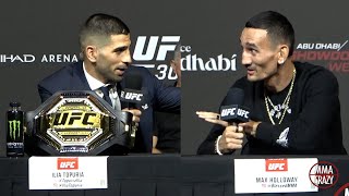 Ilia Topuria vs. Max Holloway Press Conference Highlights UFC 308