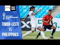 AFF U23 Championship 2022 | Timor-Leste vs Philippines highlights