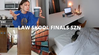 VLOG: going thru law school finals szn aka why I have been away for 3 wks