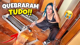 INVADIRAM MINHA CASA ABANDONADA E LEVARAM TUDO!!