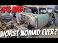 Worlds Worst 1955 Chevy Nomad. Can We Save It? - First Cut Is The Deepest