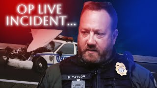 The Time When a Car Crash was Caught LIVE... (On Patrol Live Incident)