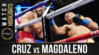Cruz vs Magdaleno HIGHLIGHTS: October 31, 2020 | PBC on SHOWTIME PPV