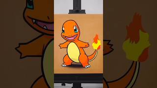How to draw | Fire | Charmander | Pokemon | #drawing #art #shortsfeed #shortvideo #shorts #pokemon