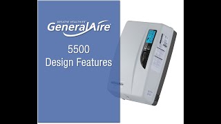 GeneralAire® Steam Humidifier 5500 Design Features
