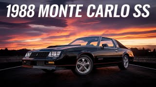 1988 Chevrolet Monte Carlo SS: Classic Muscle with 80s Flair