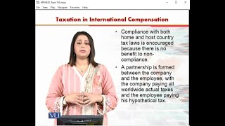 Taxation in  International Compensation | Human Resource Management | HRM630_Topic103