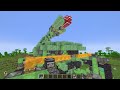 i made a giant tank in minecraft