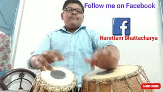 OGO KAJAL NAYANA HARINI//TABLA COVER BY ---ANKUR BHATTACHARYA