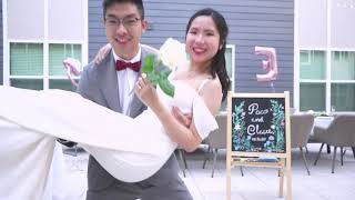 小区后院的订婚派对｜Our Backyard Engagement Party