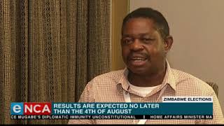 Zanu-PF legal secretary Paul Mangwana speaks to eNCA