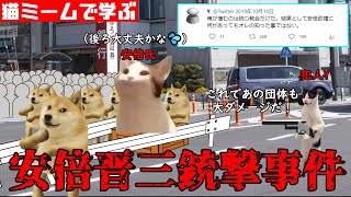 猫ミームで学ぶ安倍晋三銃撃事件 #猫マニ #猫ミーム